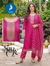 Mashuka By Kaya Milano Shimmer Kurti With Bottom Dupatta